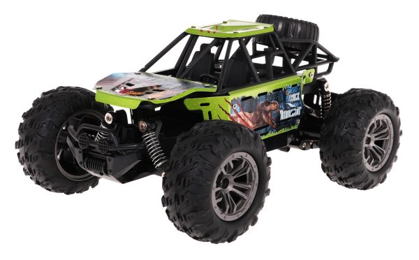 Buggy na daljinsko upravljanje DINO Crawler 1:18 R/C - zeleni - Image 4