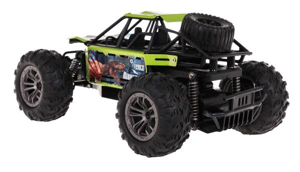 Buggy na daljinsko upravljanje DINO Crawler 1:18 R/C - zeleni - Image 5