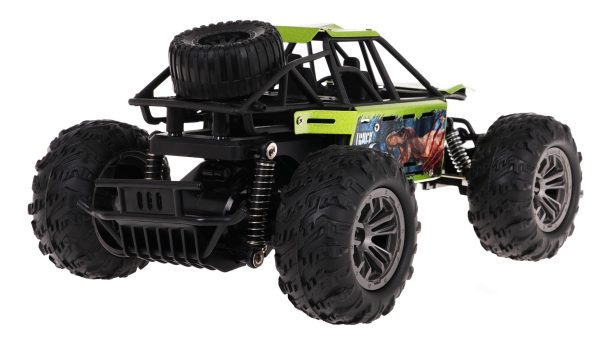 Buggy na daljinsko upravljanje DINO Crawler 1:18 R/C - zeleni - Image 6