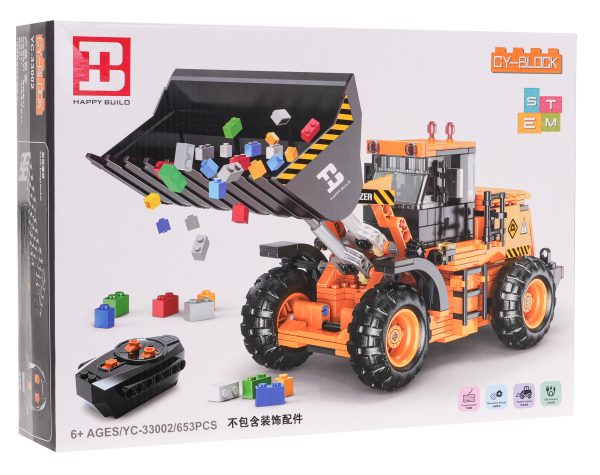 Bulldozer Building Blocks Set 653pcs. - Image 7