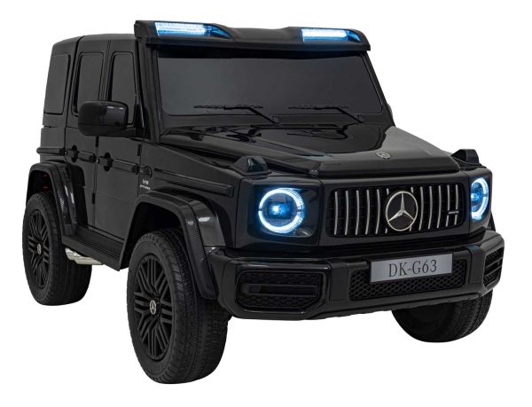 Licencirani auto na akumulator Mercedes Benz G63 AMG XXL MP4 - dvosjed - crni - Image 2