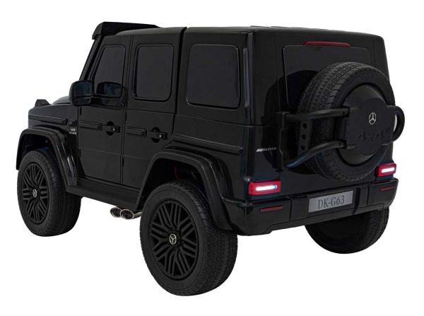 Licencirani auto na akumulator Mercedes Benz G63 AMG XXL MP4 - dvosjed - crni - Image 5