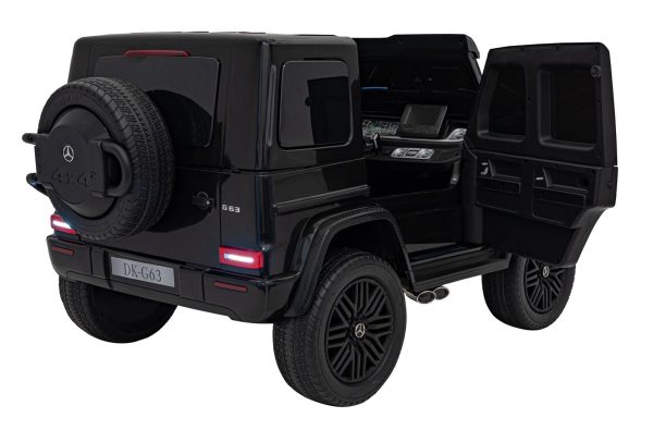 Licencirani auto na akumulator Mercedes Benz G63 AMG XXL MP4 - dvosjed - crni - Image 7