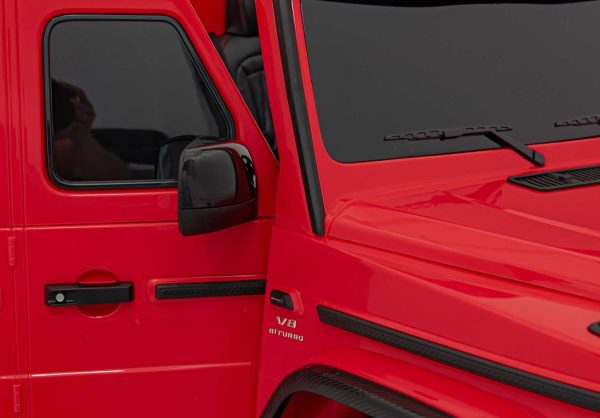 Licencirani auto na akumulator Mercedes Benz G63 AMG XXL MP4 - dvosjed - crveni - Image 21