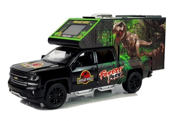 Camper with Dinosaurs 1:32 Black - Image 2