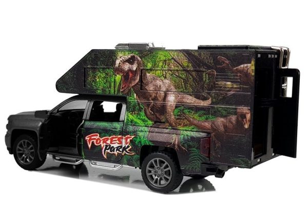 Camper with Dinosaurs 1:32 Black - Image 5