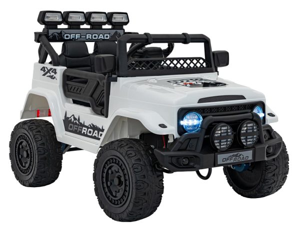 Auto na akumulator Off-Road CLIMBER 4x4 - bijeli - Image 2