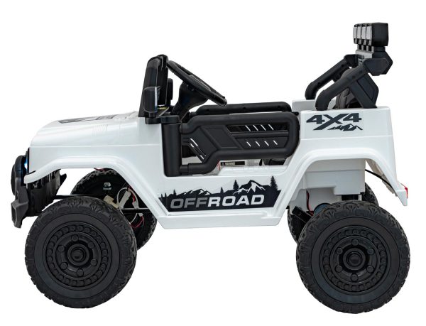 Auto na akumulator Off-Road CLIMBER 4x4 - bijeli - Image 4