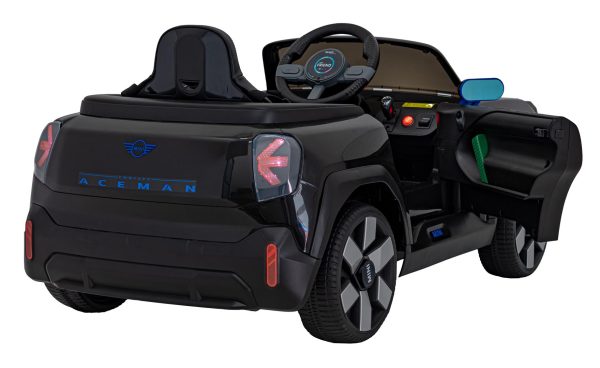 Licencirani auto na akumulator Mini Concept Aceman 4x4 - crni - Image 7