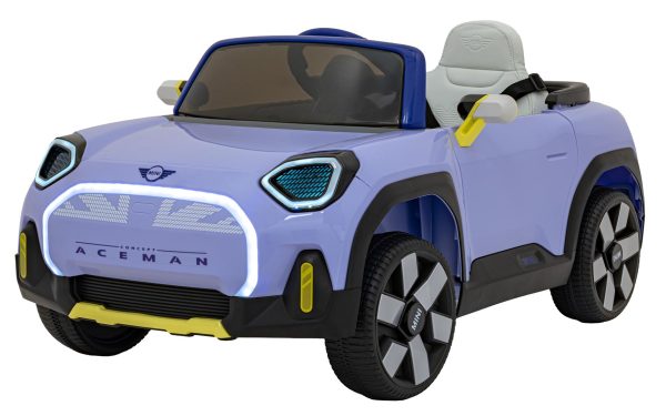 Licencirani auto na akumulator Mini Concept Aceman 4x4 - ljubičasti - Image 3