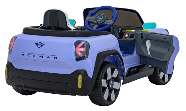 Licencirani auto na akumulator Mini Concept Aceman 4x4 - ljubičasti - Image 7