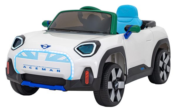 Licencirani auto na akumulator Mini Concept Aceman 4x4 - bijeli - Image 3