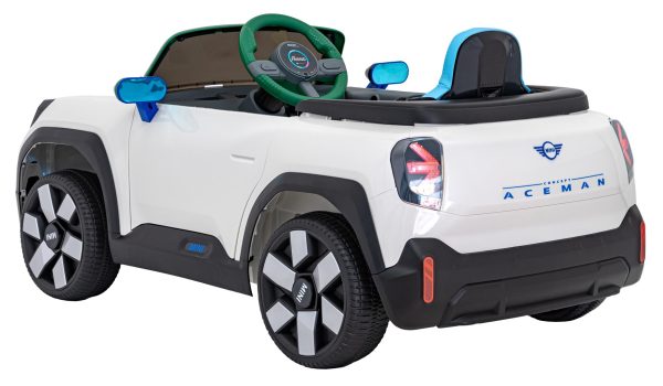 Licencirani auto na akumulator Mini Concept Aceman 4x4 - bijeli - Image 5