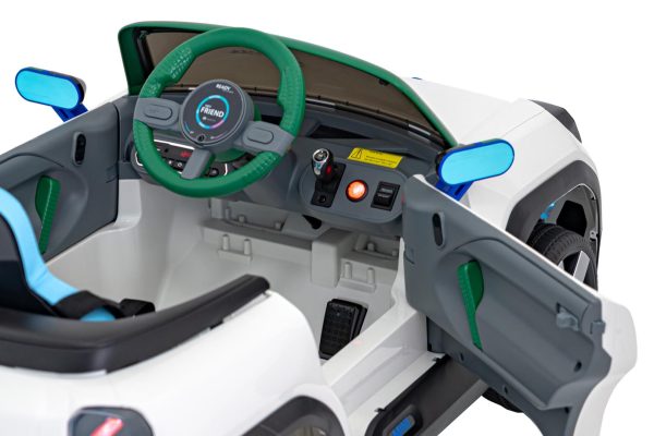 Licencirani auto na akumulator Mini Concept Aceman 4x4 - bijeli - Image 8