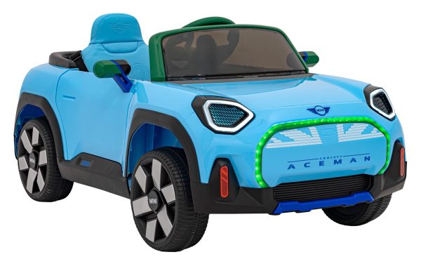 Licencirani auto na akumulator Mini Concept Aceman 4x4 - plavi - Image 2