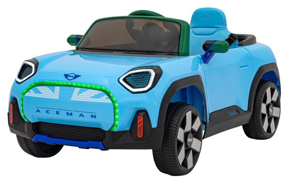 Licencirani auto na akumulator Mini Concept Aceman 4x4 - plavi - Image 3