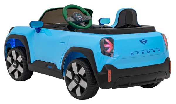 Licencirani auto na akumulator Mini Concept Aceman 4x4 - plavi - Image 5