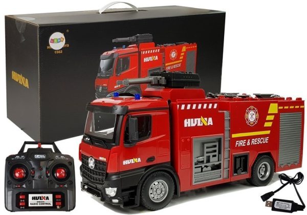 Remote Controlled Fire Brigade 1:14 2.4GHz model 1562 Huina