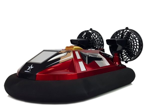 Remote Controlled Hovercraft Boat 2.4G 20 km/h Red - Image 3