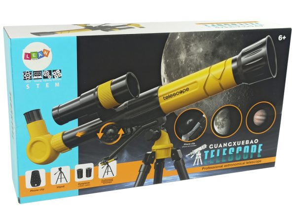 Scientific Educational Telescope With Yellow A  Phone Holder - Image 4