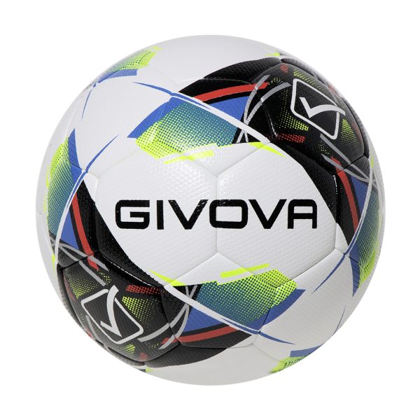 Nogometna lopta Givova Match NEW MAYA (veličina 5) - zeleno/plava