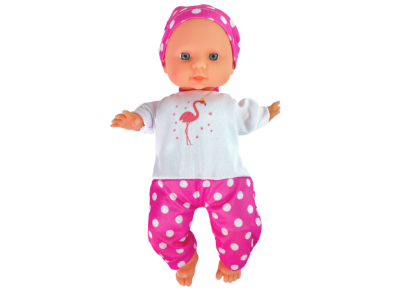 Baby Doll Pink Dots Pyjamas 30 cm - Image 2