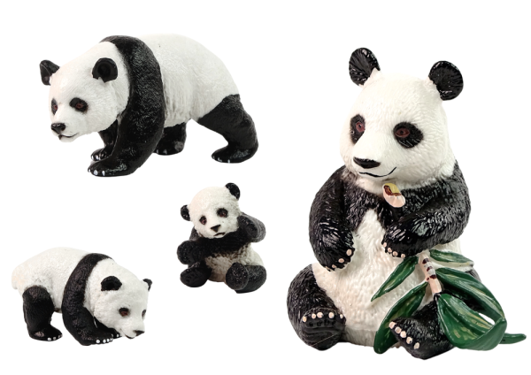 Set figurica divljih životinja - Panda - Image 3