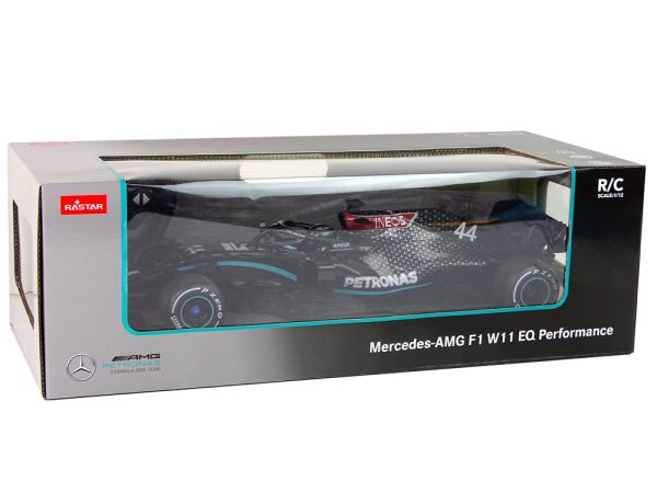 Licencirana formula na daljinsko upravljanje Mercedes-AMG F1 1:12 - crni - Image 8