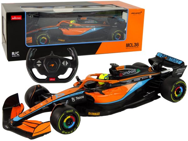 Licencirana formula na daljinsko upravljanje McLaren F1 1:12 R/C  - narančasta