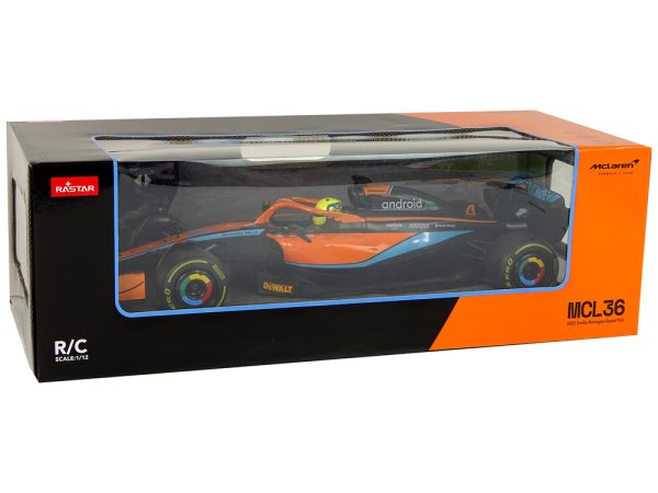 Licencirana formula na daljinsko upravljanje McLaren F1 1:12 R/C  - narančasta - Image 9