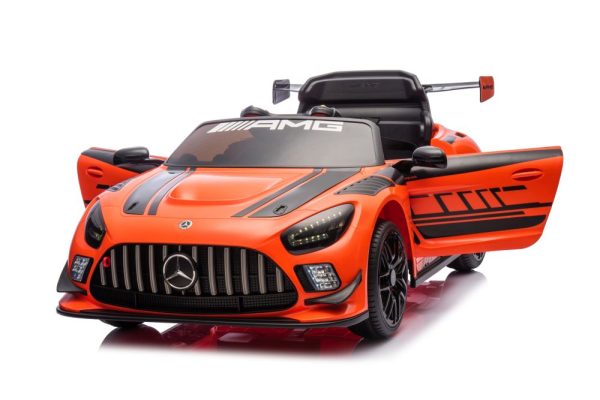 Licencirani auto na akumulator Mercedes AMG GT3 - narančasti - Image 9