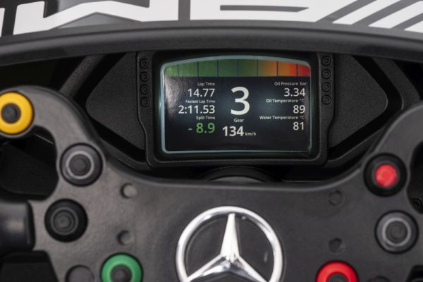 Licencirani auto na akumulator Mercedes AMG GT3 - crni - Image 20