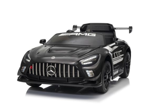 Licencirani auto na akumulator Mercedes AMG GT3 - crni - Image 3