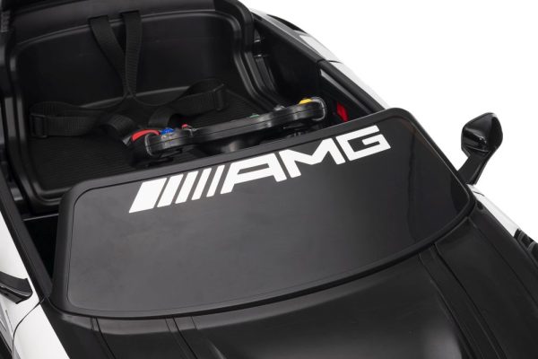 Licencirani auto na akumulator Mercedes AMG GT3 - crni - Image 8