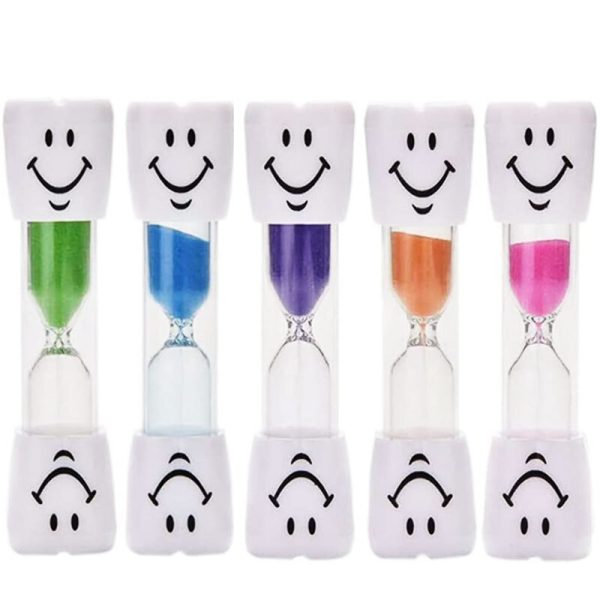 Set pješčanog sata od 5 komada Smileys - šareni - Image 2