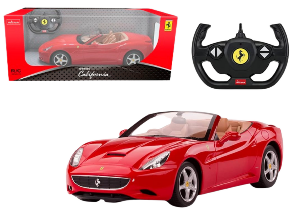 Licencirani auto na daljinsko upravljanje Ferrari California 1:24 - crveni