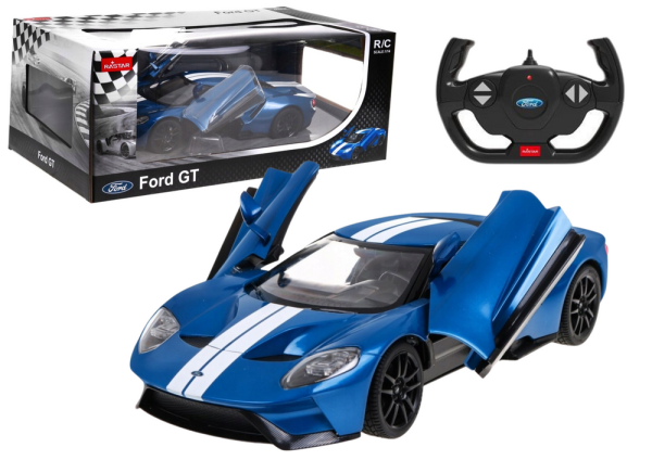 Licencirani auto na daljinsko upravljanje Ford GT 1:14 - plavi