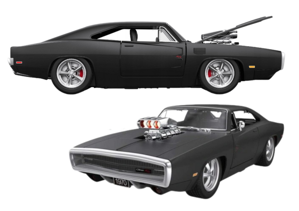 Licencirani auto na daljinsko upravljanje Dodge Charger R/T - crni - Image 3