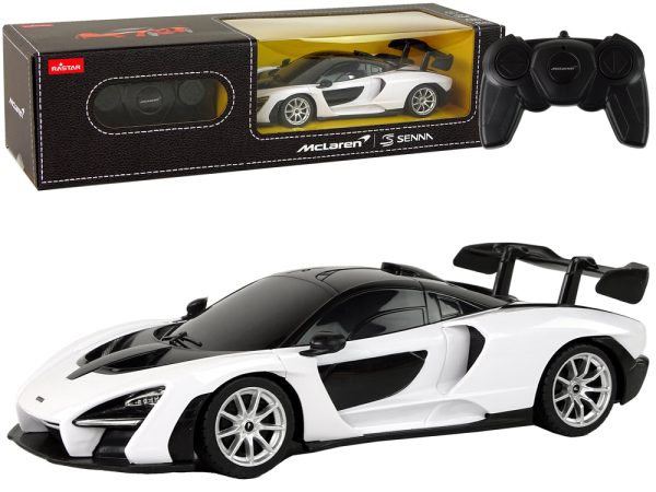 Licencirani auto na daljinsko upravljanje McLaren Senna 1:18 - bijeli