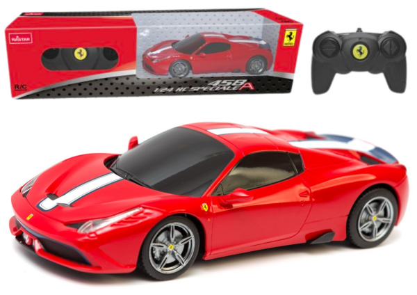 Licencirani auto na daljinsko upravljanje Ferrari 458 Speciale 1:24 - crveni