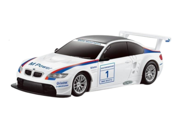 Licencirani auto na daljinsko upravljanje BMW M3 GT2 - bijeli - Image 2