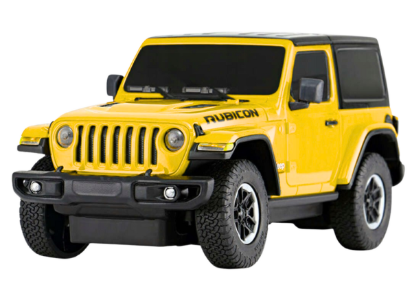 Licencirani auto na daljinsko upravljanje JEEP Wrangler JL Rubicon 1:24 - žuti - Image 2