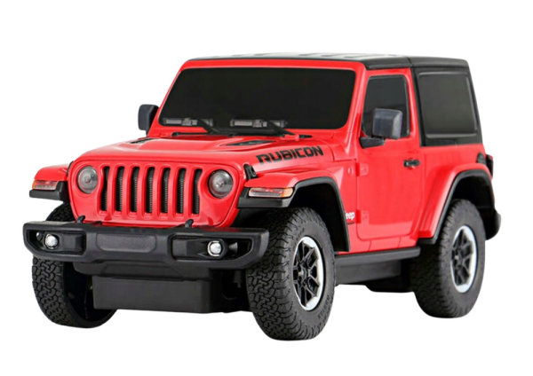 Licencirani auto na daljinsko upravljanje JEEP Wrangler JL Rubicon 1:24 – crveni - Image 2