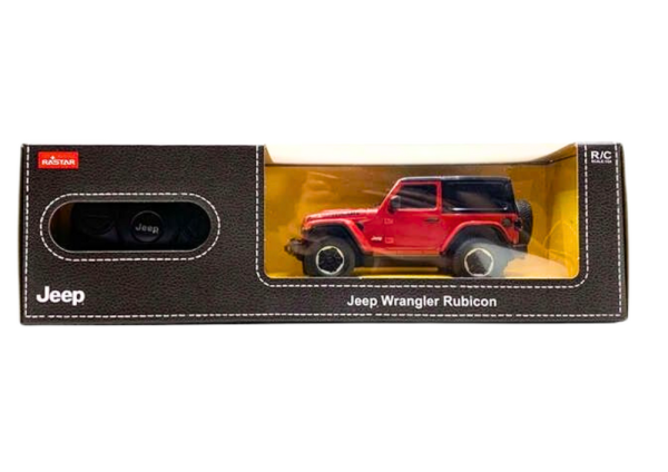 Licencirani auto na daljinsko upravljanje JEEP Wrangler JL Rubicon 1:24 – crveni - Image 4