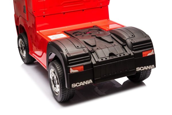 Licencirani kamion na akumulator Scania 500R HL698 4x4 - crveni/lakirani - Image 15