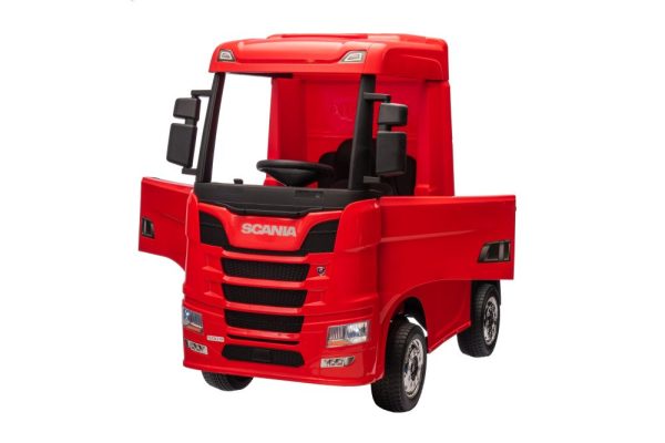 Licencirani kamion na akumulator Scania 500R HL698 4x4 - crveni/lakirani - Image 6