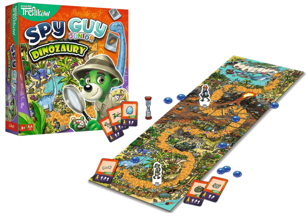 Spy Guy Junior Game Dinosaurs Trefl 02652