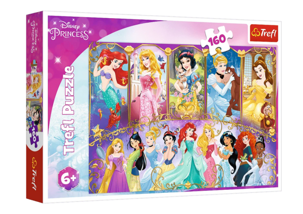 Puzzle Portraits of Princesses 160pcs Trefl 15407