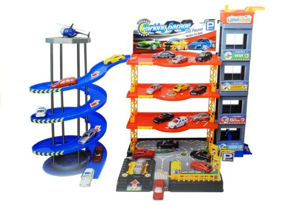 A huge garage + set of 4 cars and helicopter - Image 2