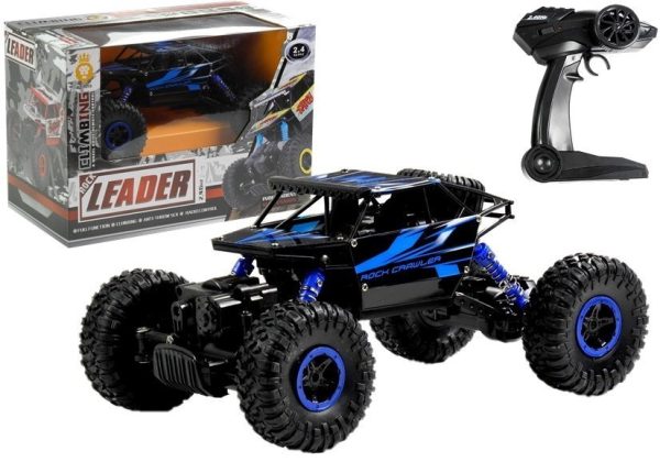 R/C Monster Car Jeep 1:18 Blue